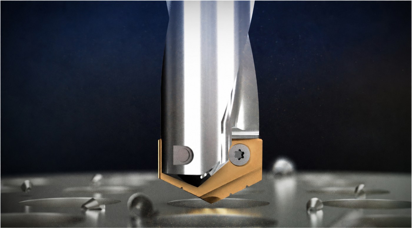 SPADE DRILL 2 flute exchangeable tip drill