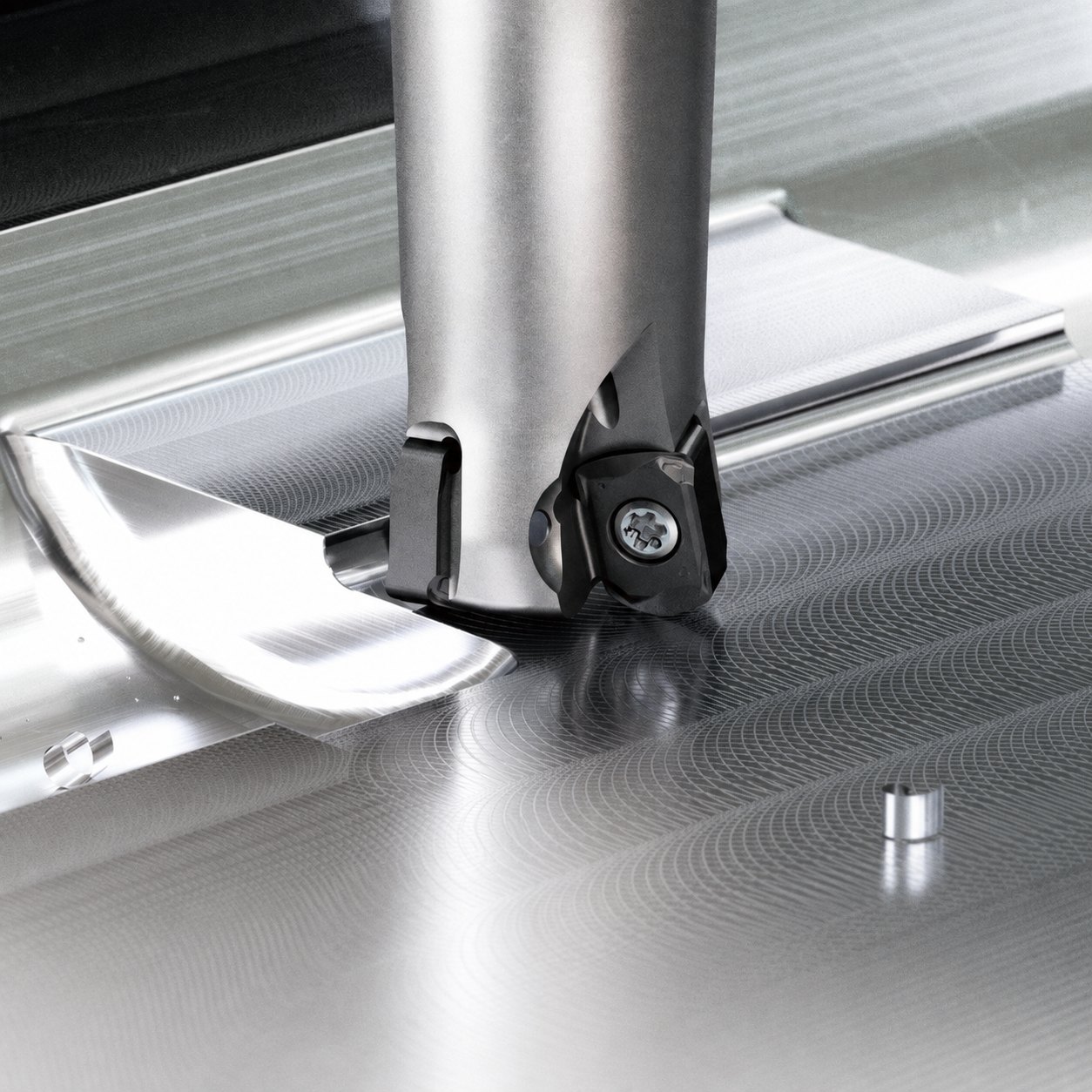 YG HF4 MILL, milling cutter machining metal